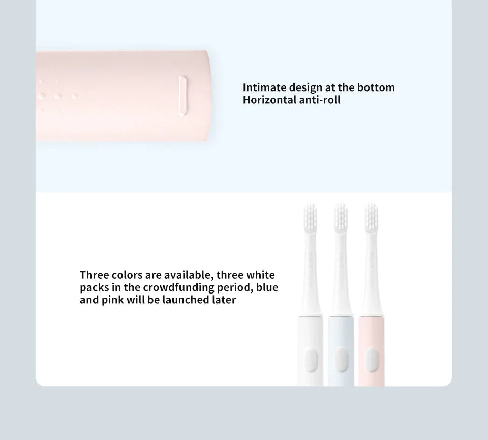 Electric Sonic Toothbrush – Waterproof and USB rechargeable