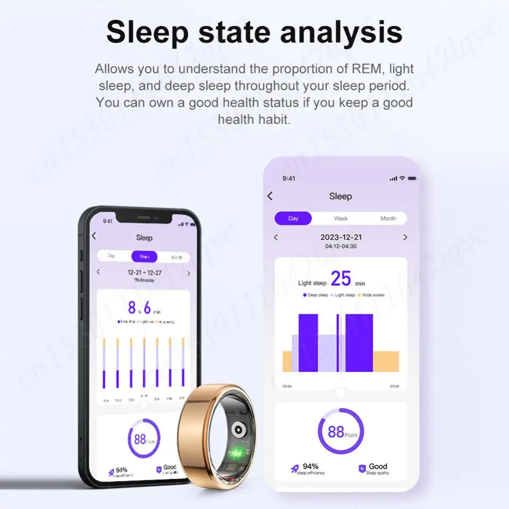 Smart Ring Fitness Tracker