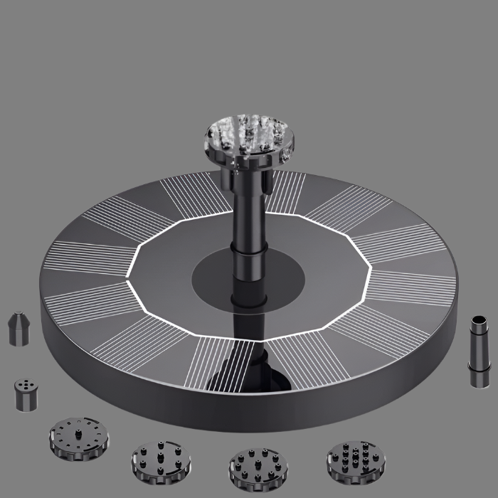 Sophia AquaGlow Solar Fountain – Charming Garden Decoration Fountain