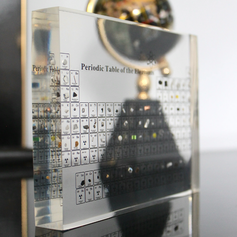 Periodic table of elements | Real elements display
