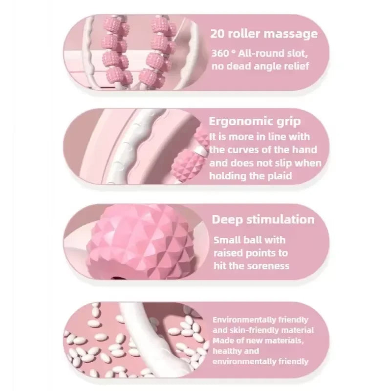 Portable Trigger Point Massager for Neck, Arms & Legs