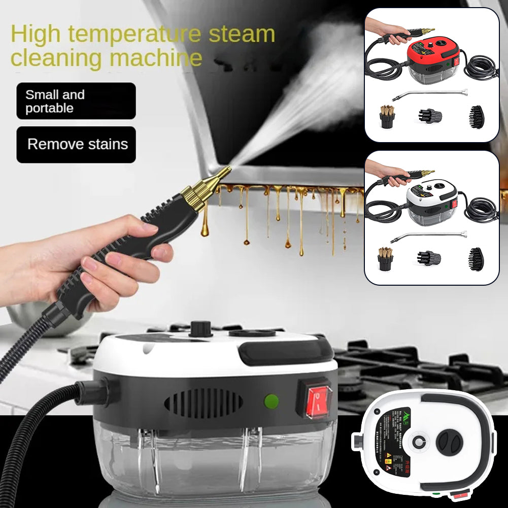2500W HIGH PRESSURE STEAM CLEANER - 6 SETTINGS FOR HOME & KITCHEN