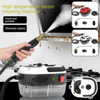 2500W HIGH PRESSURE STEAM CLEANER - 6 SETTINGS FOR HOME & KITCHEN