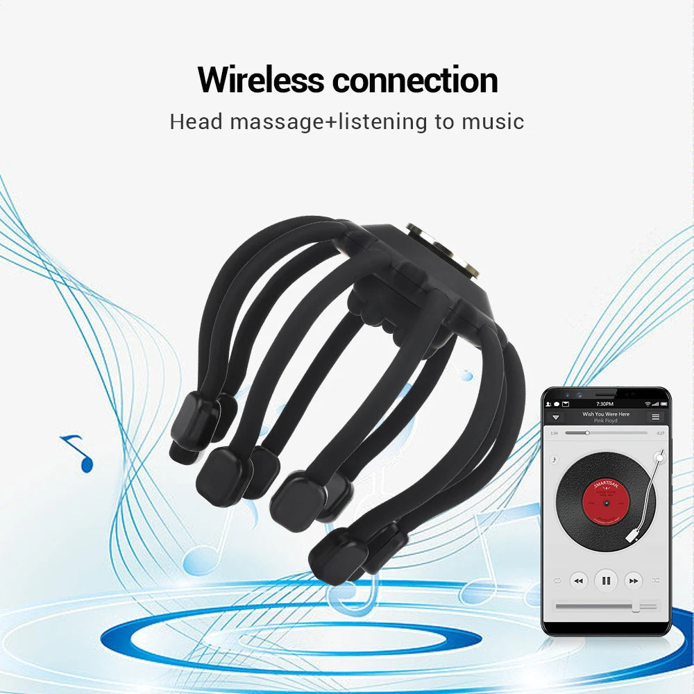 Electric Octopus Claw Head Massager