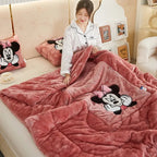 Luxury blanket and cushion set for ultimate comfort