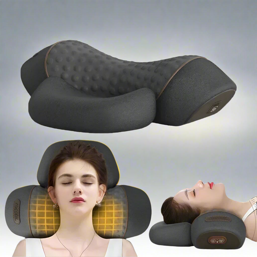 Electric Head and Neck Massager Cervical Pillow