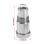 Car O2 Sensor Adapter CEL, Fix Check Engine Light M18*1.5