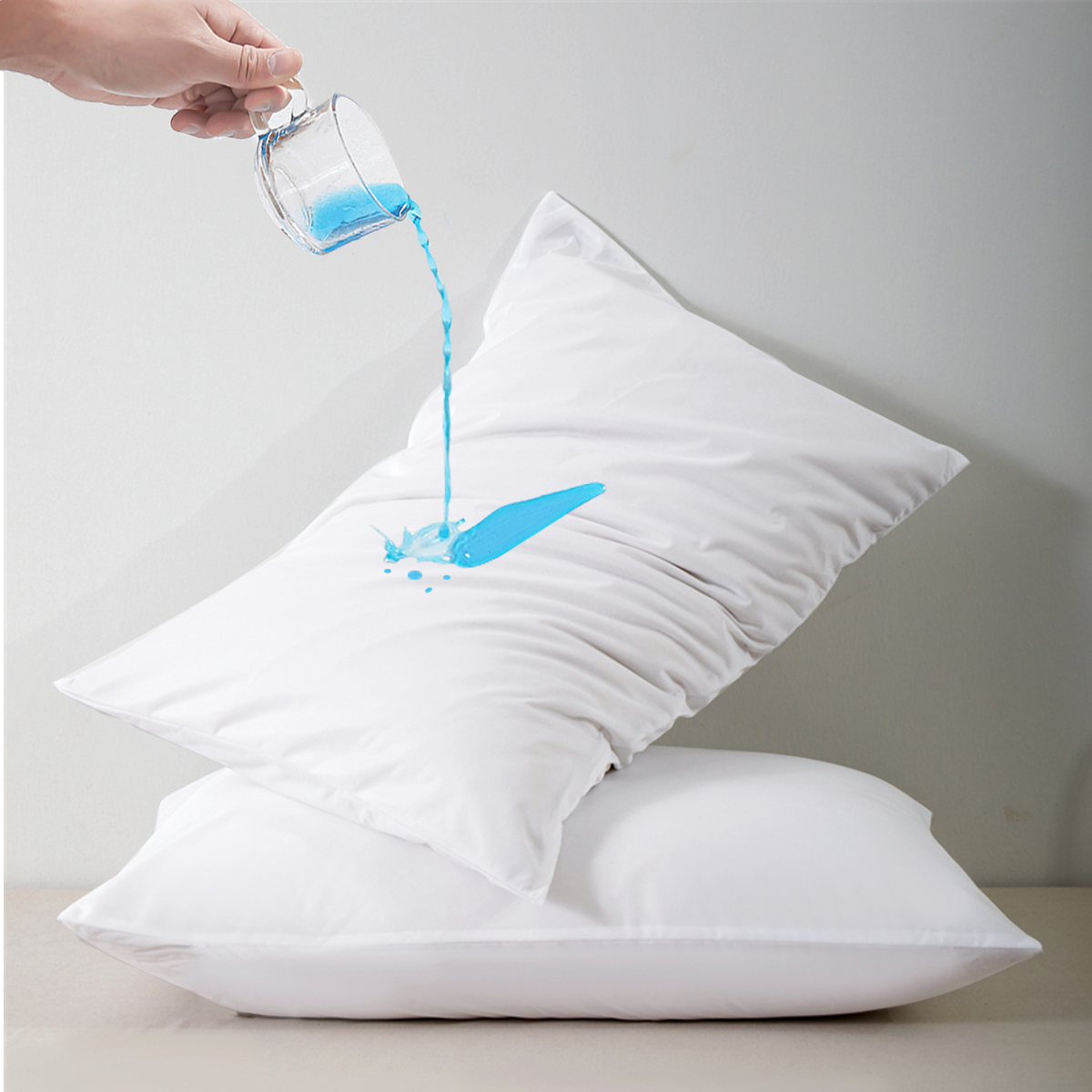 Premium Zippered Waterproof Pillow Covers for Intimacy Blanket