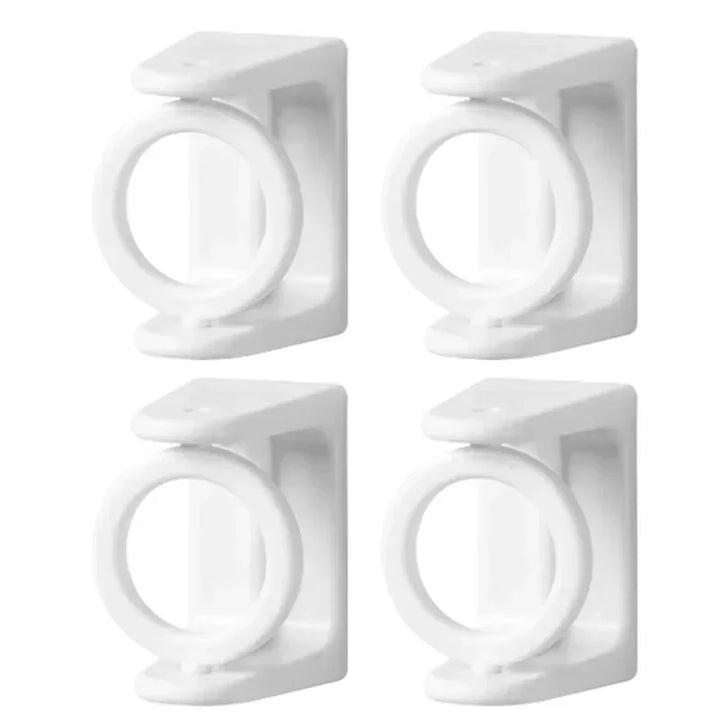 Compact swivel hanging shelf with 8 hooks