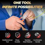 All-in-One Stripping Pliers | Perfect for Wrapping and Splitting Wire