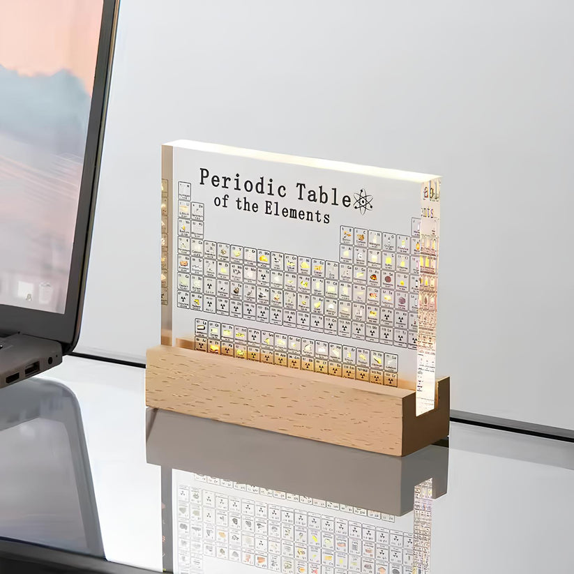 Periodic table of elements | Real elements display