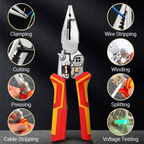 All-in-One Stripping Pliers | Perfect for Wrapping and Splitting Wire
