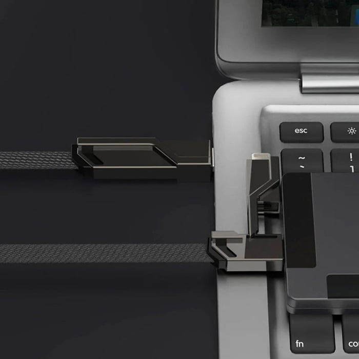 4-in-1 Anti-Tangle-Charger
