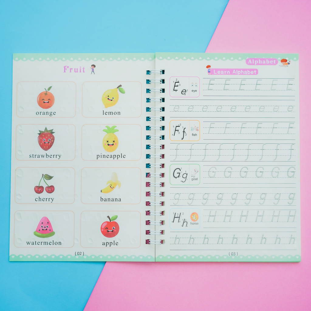 Learning practice books for children | Accelerate writing and thinking skills