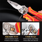 All-in-One Stripping Pliers | Perfect for Wrapping and Splitting Wire