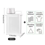 Airtight Laundry Detergent Dispenser Storage