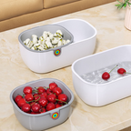 Practical Snack Bowl | 2-tier Design for Clean Snacking
