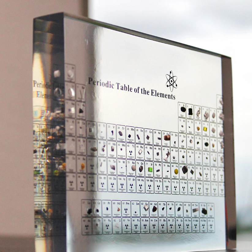 Periodic table of elements | Real elements display