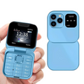 Foldable Dual-SIM Phone with 1.77-Inch HD Screen and TF Card Slot