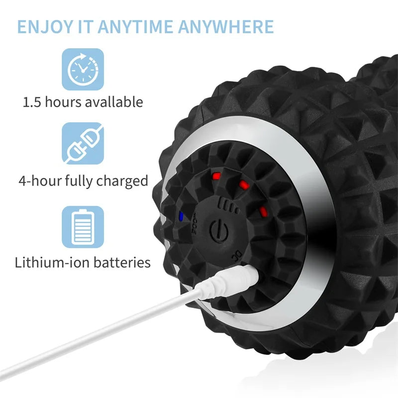 Electric Massage Peanut Ball Foam Roller