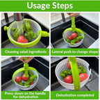 2 in 1 Salad Spinner Colander