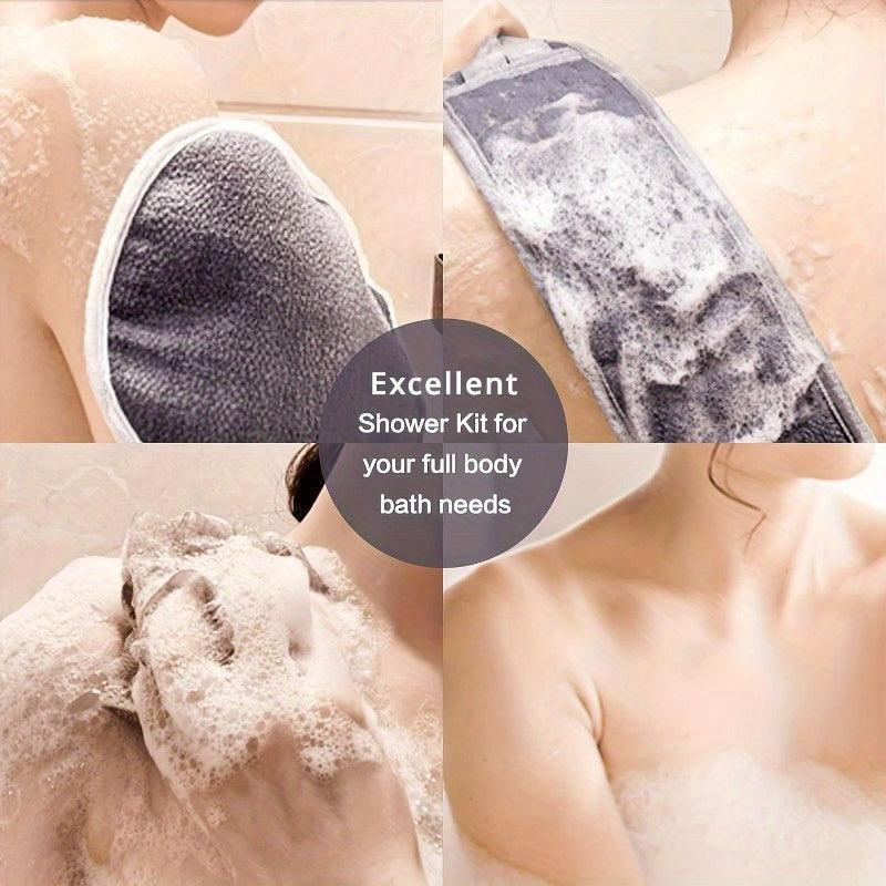 Exfoliating Body Scrubber Set