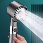 High-Pressure Shower Head with Microhole Water-Saving Plate
