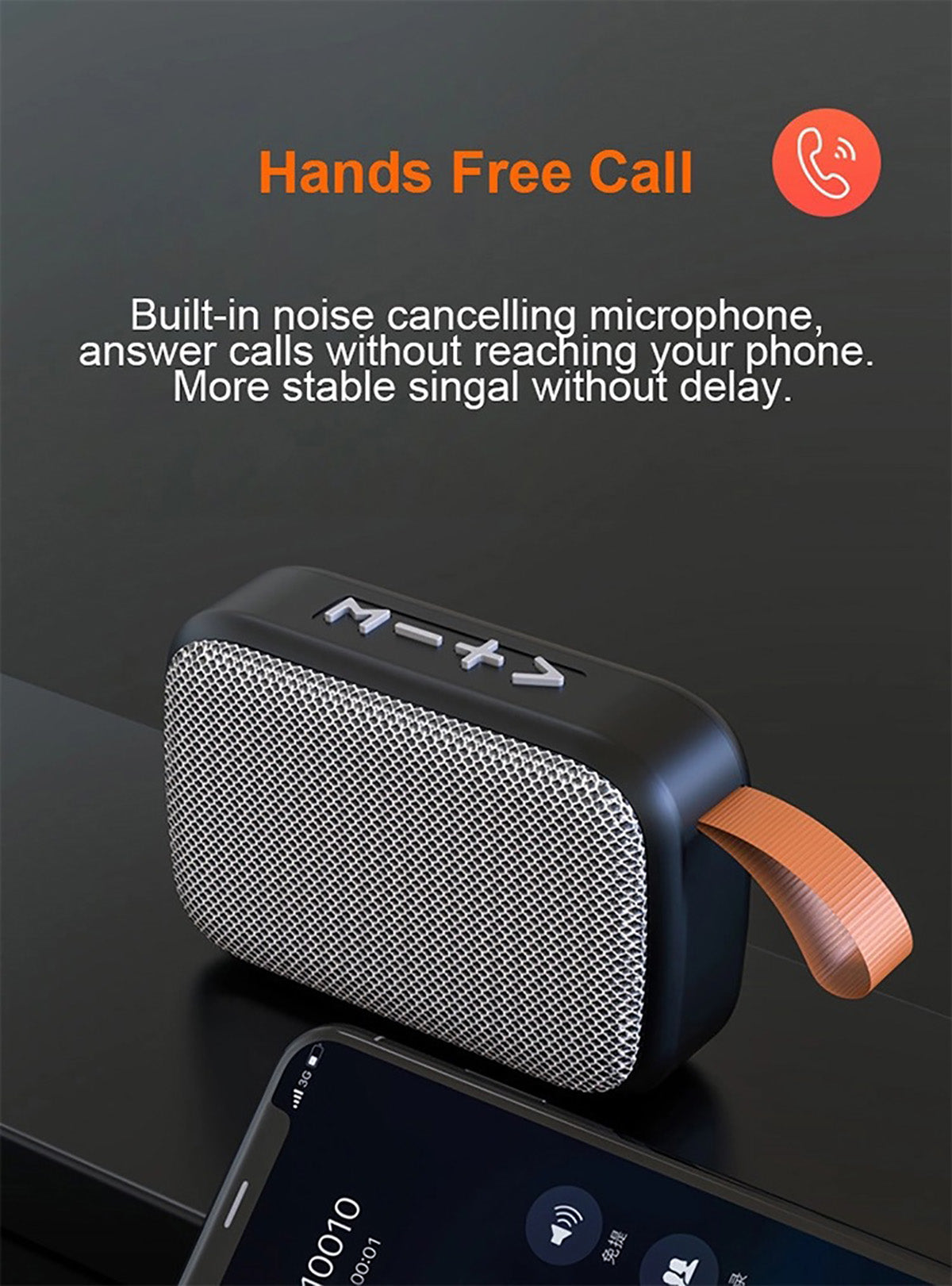 Portable 3D Bluetooth Speaker