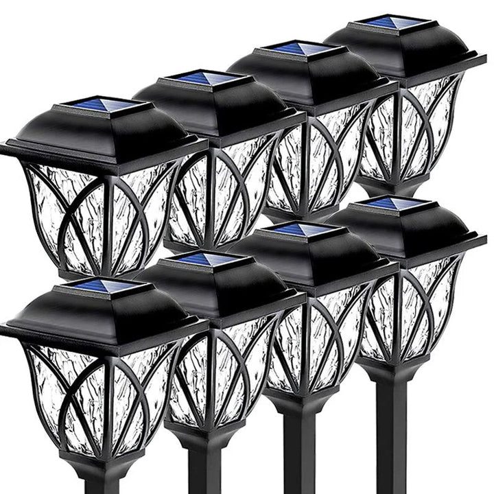 Solar Garden Lighting with Natural Charm – Elegant Lamps for Outdoor Use