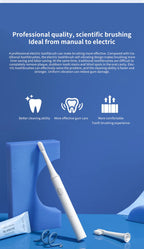Electric Sonic Toothbrush – Waterproof and USB rechargeable