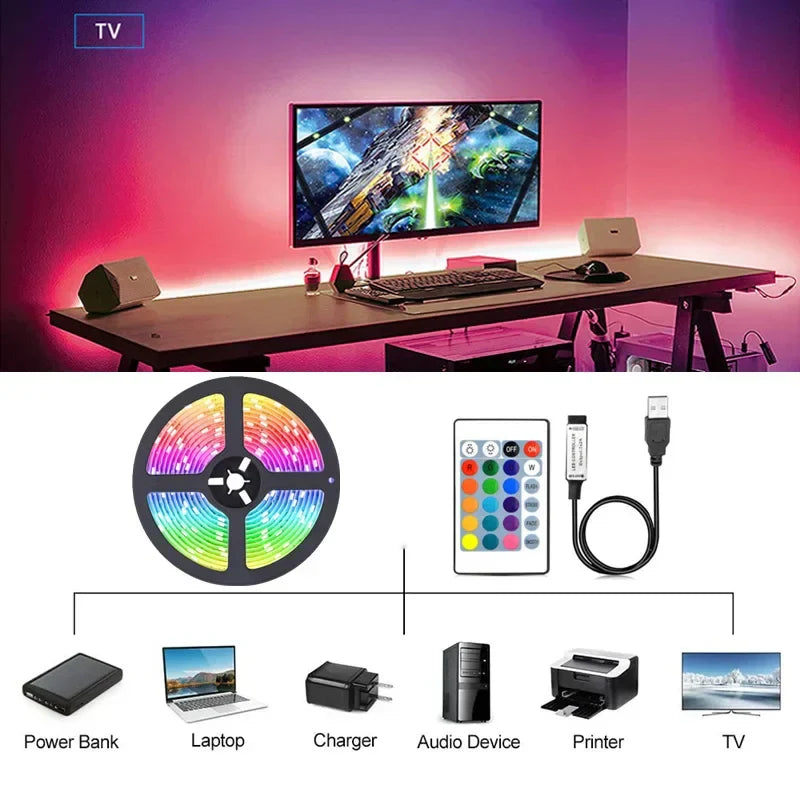 RGB LED Strip for Room and TV