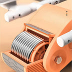 Automatic recoil wheel with elbow support