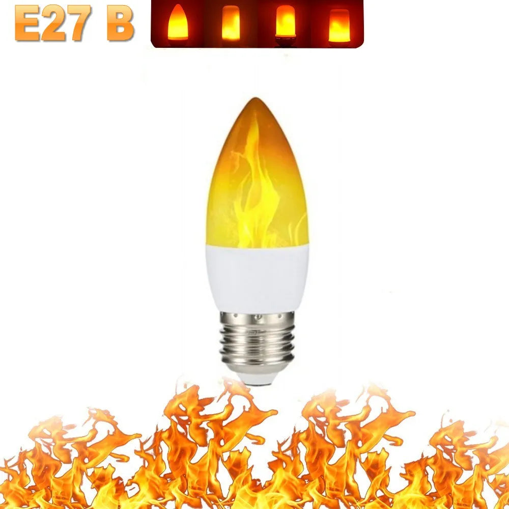 LED Party Lamp with 4 Fire Modes