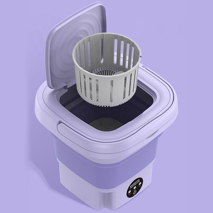 Mini-Collapse Washing Machine