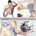 Exfoliating Body Scrubber Set