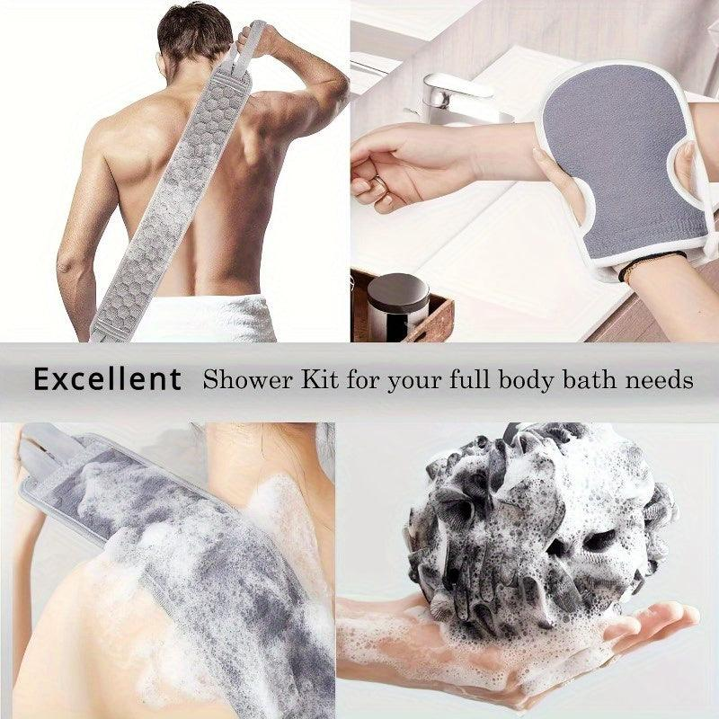 Exfoliating Body Scrubber Set