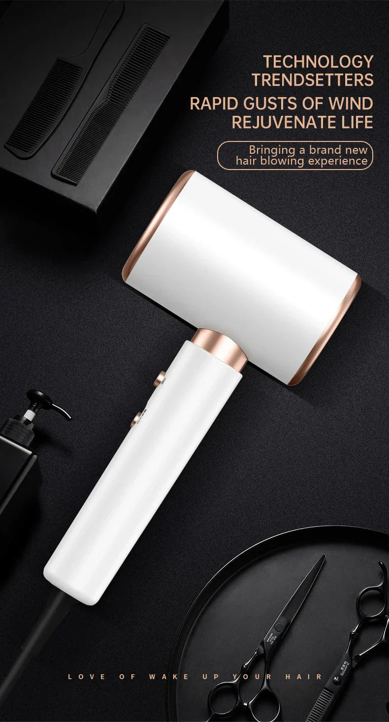 High-performance hair dryer 2400W with cold and warm air function - Ion technology