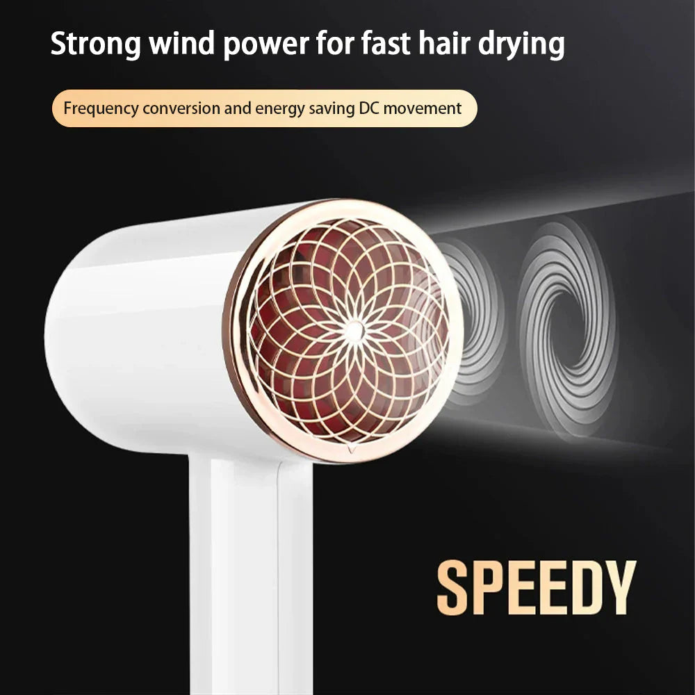 High-performance hair dryer 2400W with cold and warm air function - Ion technology