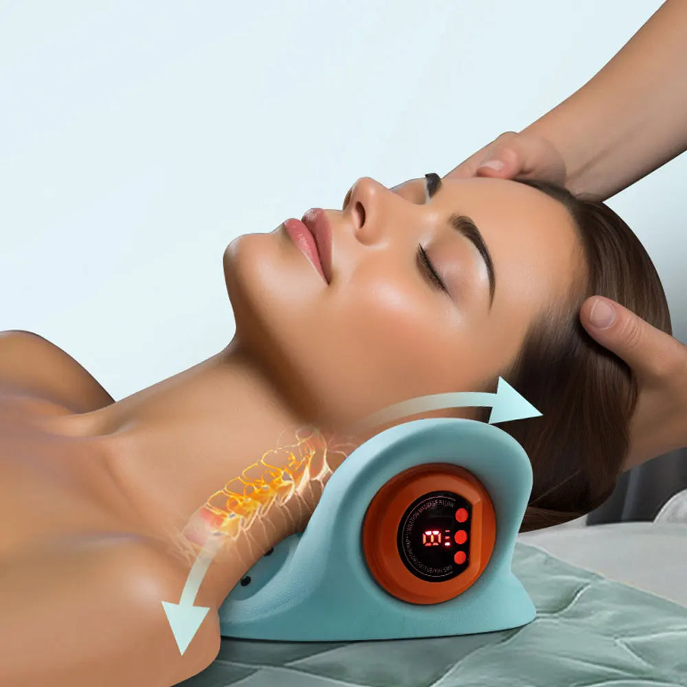 Electric Neck Stretcher Cervical Massager