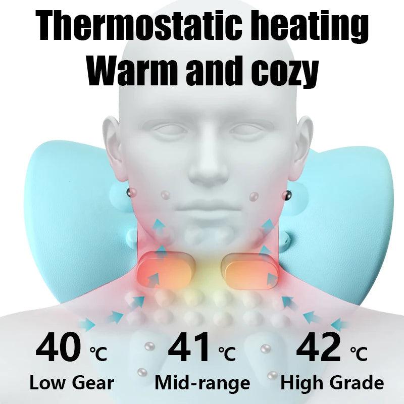 Electric Neck Stretcher Cervical Massager