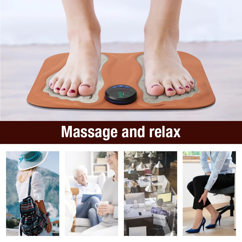 3D-Foot Massager Pad | Pain Relief for Tired Feet in Seconds – Convenient from Home
