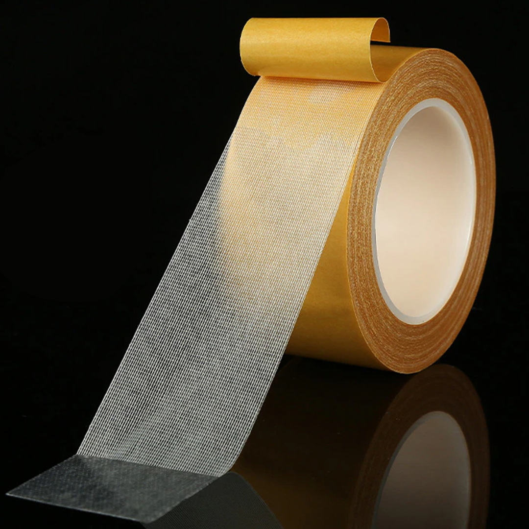 Adhesive resistant clear tape