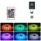 RGB LED Strip with USB Connection - Color Changing Light for Ambient and TV Backlighting