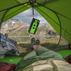 Multifunctional solar-powered radio