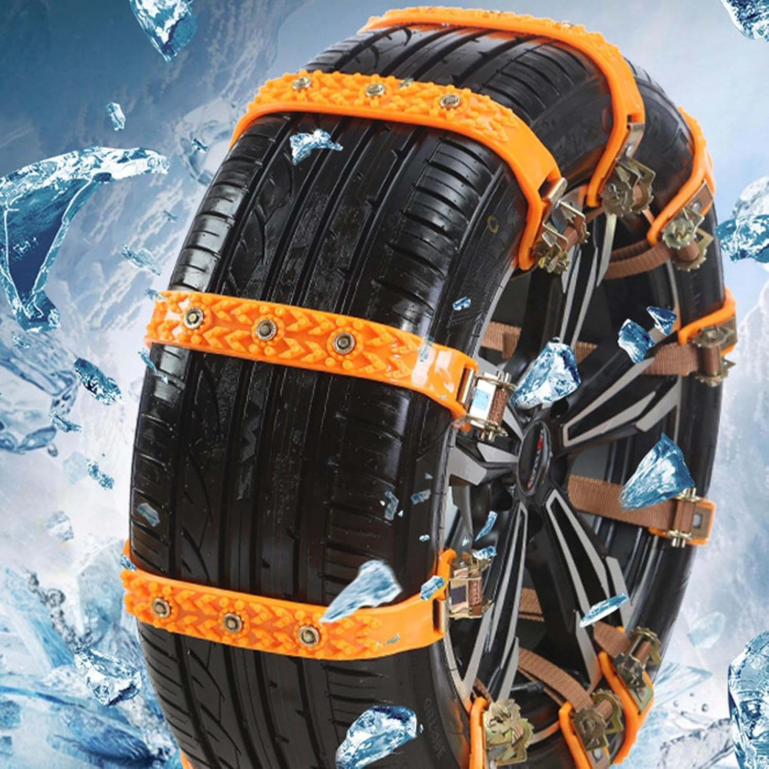 Non-slip tire chain | Ultimate car safety