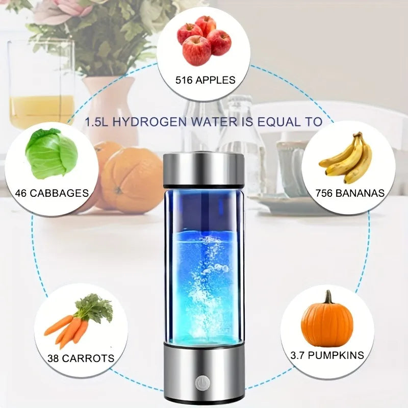420ml Hydrogen Water Bottle