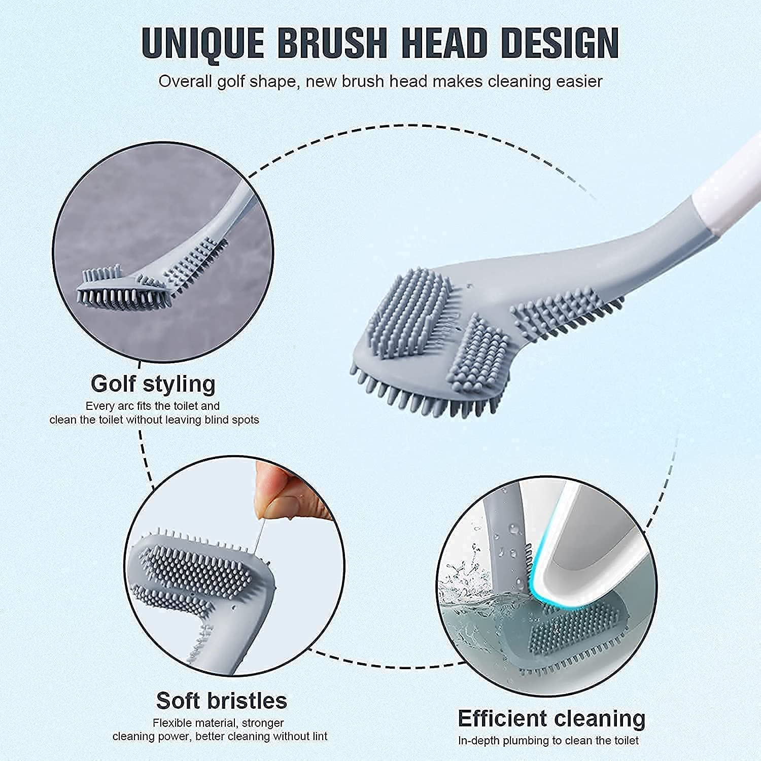 Golf Brush Toilet Cleaner