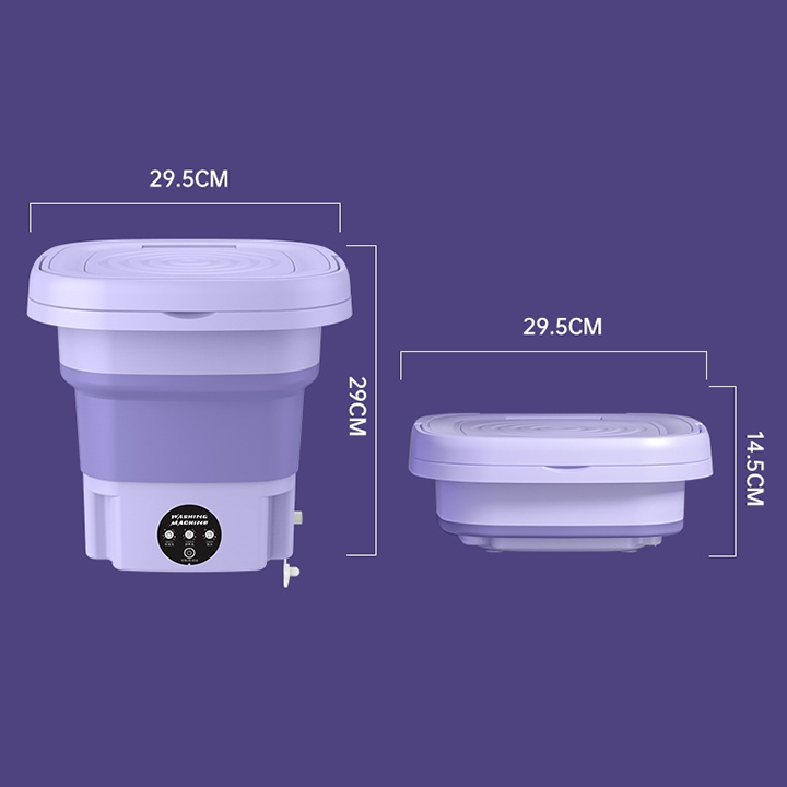 Mini-Collapse Washing Machine
