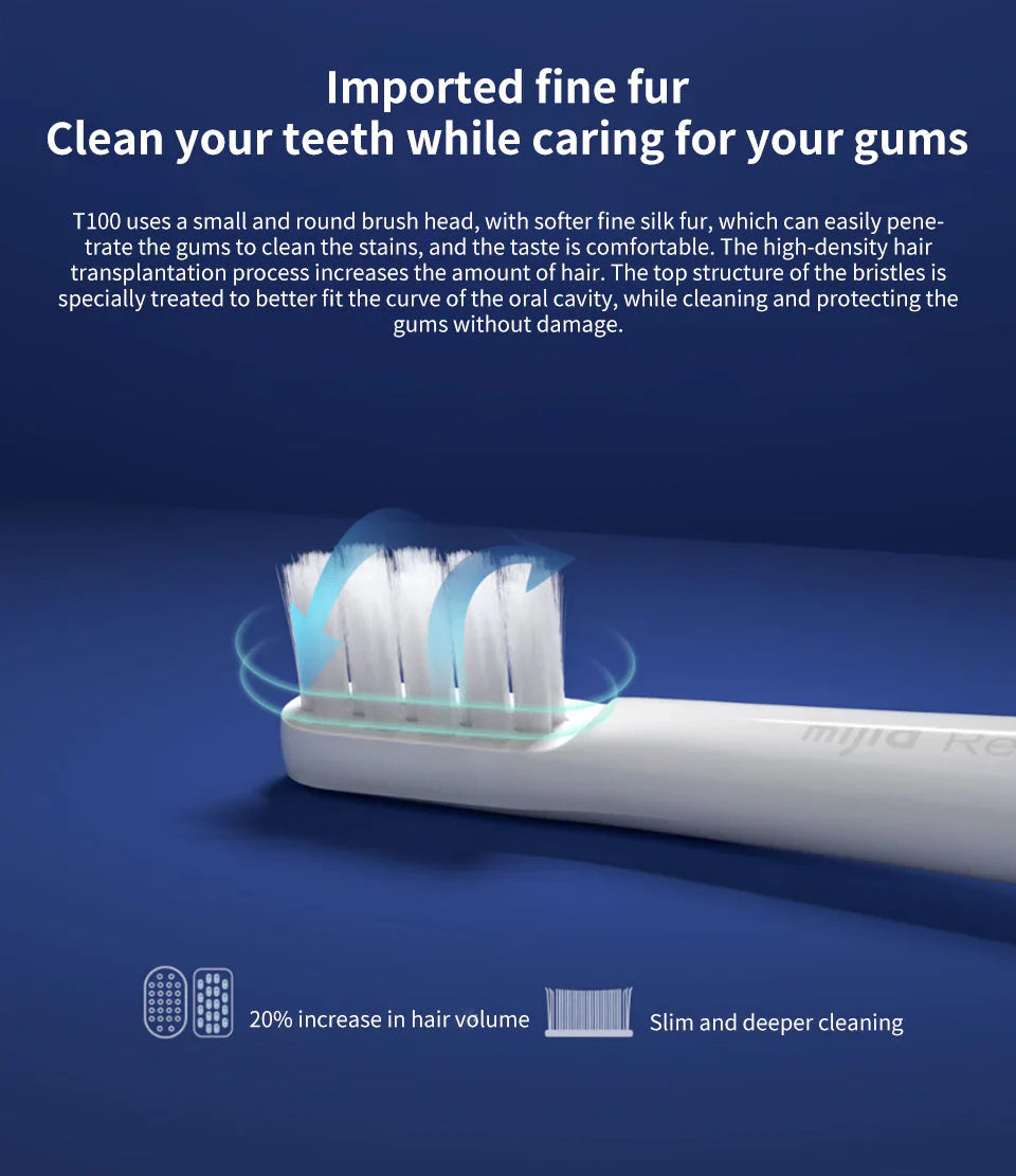 Electric Sonic Toothbrush – Waterproof and USB rechargeable