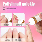 5-in-1 Electric Nail Care Device – Portable Manicure Tool with LED Light